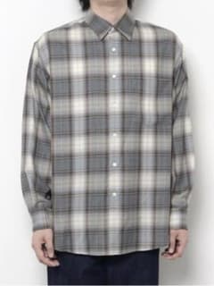AURALEE SUPER LIGHT WOOL CHECK SHIRTSのサムネイル