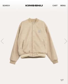 King Gnu CEN+RAL STADIUM JACKET XL ベージュ King Gnu CEN+ RAL STADIUM JACKET XXL - メルカリ