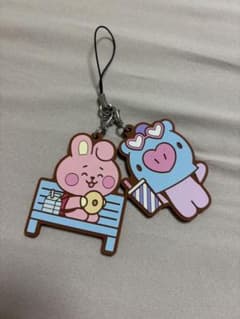 BT21 COOKY MANG Rubber Keychain Set of 2