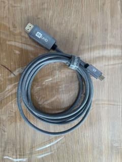 4K USB-C HDMIケーブル2M  USB C to HDMIのサムネイル