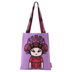 1回使 VIVIENNETAM ヴィヴィアンタム 京劇柄ニットジャガードバッグ 