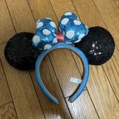 ミニーマウス　スパンコールカチューシャのサムネイル