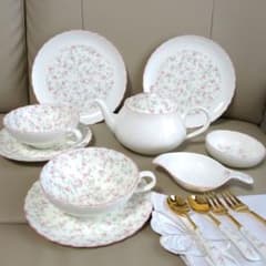 ノリタケ キューティーローズ ティーセット まとめ売り - メルカリ