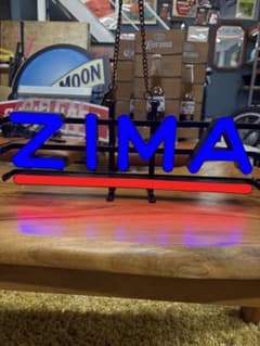 ZIMA（ジーマ）のLED電飾サイン・ネオン看板です。のサムネイル