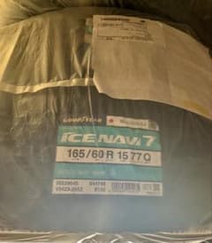 GOODYEAR ICE NAVI 7 165/60 R15 77Q 2本のサムネイル