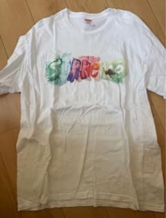 supreme 23ss watercolor tee whiteのサムネイル