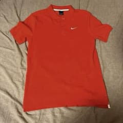 NIKE ナイキ ポロシャツ レッド Mサイズのサムネイル