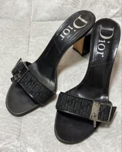 Dior サンダル ミュール36 中古 - メルカリ