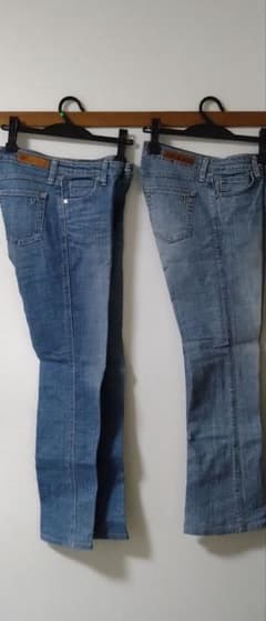 EDWIN　SOMETHING　VenusJeans　ライト、ブルーデニム2本のサムネイル
