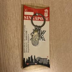 新品　シンガポール マーライオン キーホルダー お土産のサムネイル