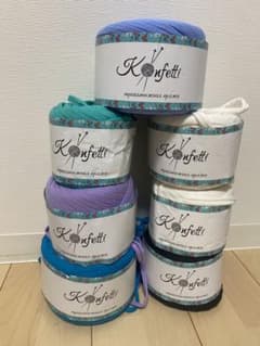 ロシアヤーン　ズパゲッティ　まとめ売りのサムネイル