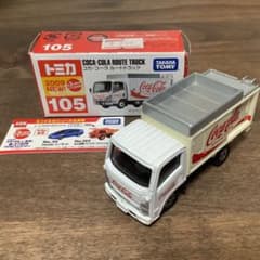 トミカ 105 いすゞ エルフ コカ・コーラ ルートトラック 新車シール F