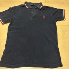み*ん様 FRED PERRY M12N ポロシャツ ネイビー 英国製のサムネイル