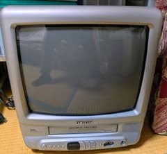 ORION ビデオ付き14型カラーテレビ ブラウン管 - メルカリ