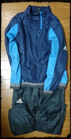 adidas 中綿ピステ 上下 セット 150のサムネイル