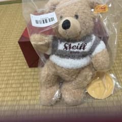 ジェラートピケのクマのぬいぐるみ。新品のサムネイル