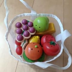 木製果物セット おままごと用