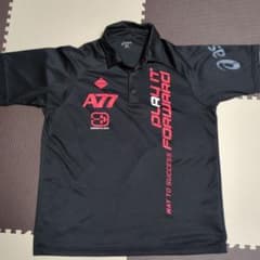 asics アシックス A77 速乾 半袖ポロシャツ サイズLのサムネイル