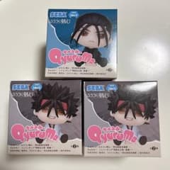 3点セット るろうに剣心 きゅるみー ミニフィギュア 相楽左之助 斎藤一