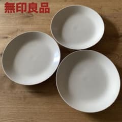 無印良品 ストーン 梨地 プレート 大皿 3枚 - メルカリ