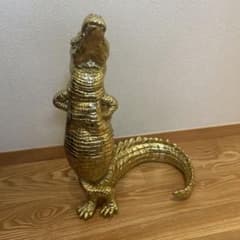 【希少・廃番】KARE カレ アリゲーター ゴールド オブジェ デコフィギア 希少・廃番】KARE カレ アリゲーター ゴールド オブジェ デコフィギア