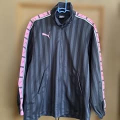 PUMA ジャージ 上下セット ブラック×ピンクのサムネイル