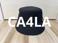 굿 컨디션 CA4LA 버킷 햇 블랙