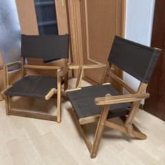 ニトリ木製折りたたみアウトドアチェア　4脚セット ニトリ木製折りたたみアウトドアチェア 4脚セット ニトリ木製