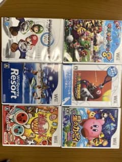 wii マリオテニスGC,マリオパーティ8,マリオカート,太鼓の達人,他2のサムネイル