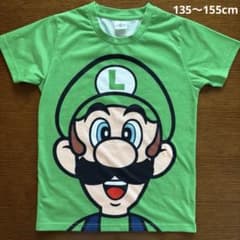 USJ公式】ルイージ Tシャツ 135~155cm スーパーマリオブラザーズ