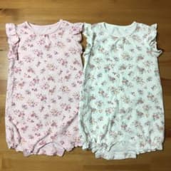 nextbaby 花柄ロンパースのサムネイル