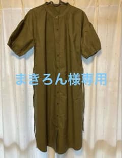マタニティワンピース オリーブ M-L（西松屋）のサムネイル