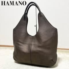 美品 ハマノ 傳濱野皮革工藝 トートバッグ ショルダーバッグ オール 