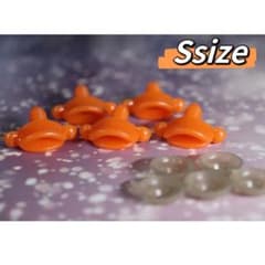 海外製 Sサイズ パーツ ハンドメイド 羊毛フェルト　編みぐるみ　アヒル口のサムネイル