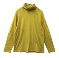 綿ストレッチシャツ　グリーンのサムネイル
