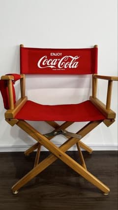 希少】送料込み‼️コカ・コーラ ディレクターチェア 非売品