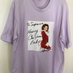 Supreme サイン入りマライヤキャリーラベンダーTシャツ L - メルカリ