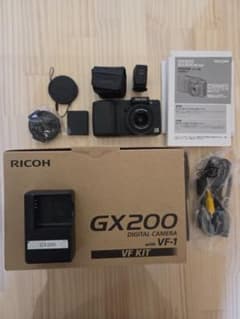 RICOH リコー GX200 VF KIT VF-1 約5509回 付属品充実 - メルカリ