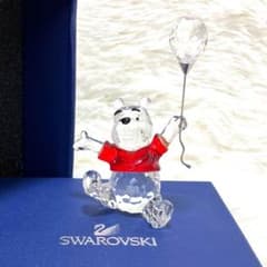極美品】スワロフスキー SWAROVSKI くまのプーさん 風船 バルーン
