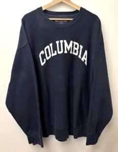 チャンピオン リバースウィーブ コロンビアカレッジ スウェット XXL 紺