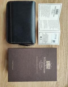 ホワイトハウスコックス 二つ折り財布 S1850 BLACK/CAMMELLOのサムネイル