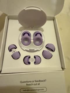 Loop Quiet2 Violet 耳栓 ヴァイオレット　取説付ほぼ未使用のサムネイル