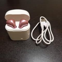 i7s　ワイヤレスイヤホン　おすすめ　桃　大好評　かわいい　音楽のサムネイル