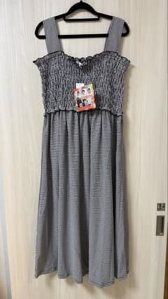 Hina×Kanna×Asadon ワンピースLLしまぽちゃのサムネイル