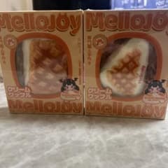 Mellojoy スクイーズ　クリームワッフル　さんかく　スクエア Z024】【 開封後のキャンセルができません】【 ブラインドボックスの