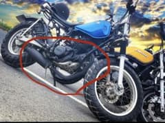 tw200 マフラーのサムネイル