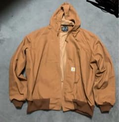 極美品/USA製】Carhartt カーハート アクティブジャケット XL 茶