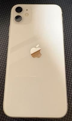 iPhone 11 128GB ホワイト SIMロックなし バッテリー76%のサムネイル