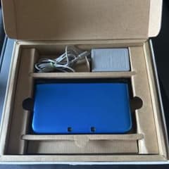 【動作確認済】Nintendo 3DS LL ブルー×ブラック 本体 充電器付きのサムネイル