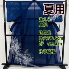 ❤️❤️うさうさ940◇夏用洗える◇駒絽訪問着◇身丈158.5cm.裄65.5cm